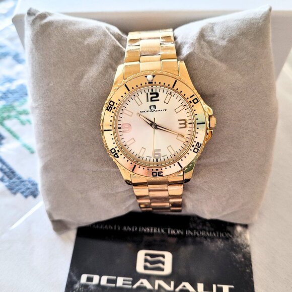 Oceanaut Women's OC9812 Camara Gold Watch - Picture 4 of 7